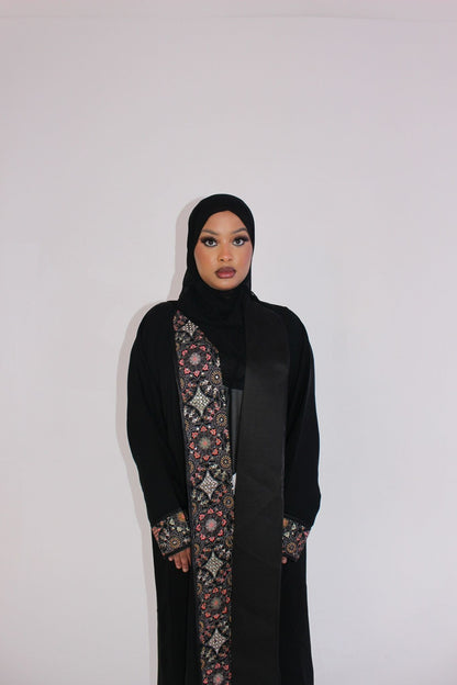 Safa Floral Abaya