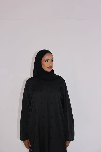 Ivory Radiance Abaya